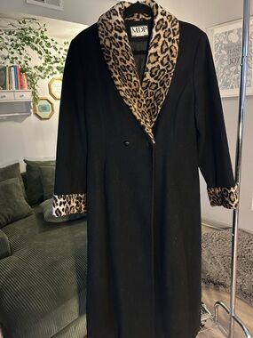 Vintage 100% Wool Mario De Pinto Trench Coat